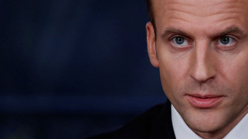 El presidente de Francia, Emmanuel Macron