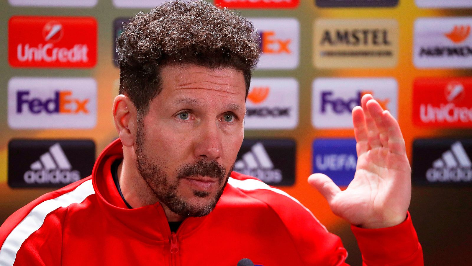 Simeone en rueda de prensa