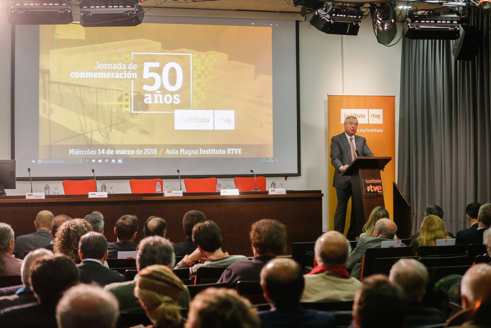 Apertura de las Jornadas de los 50 años del Instituto