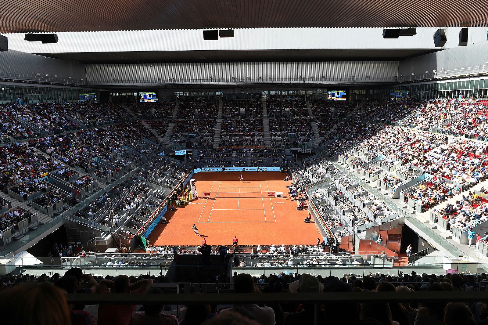 Imagen de la pasada edición del Mutua Madrid Open