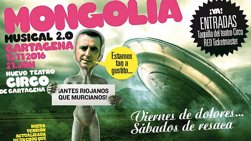 Cartel satírico de la revista 'Mongolia' por el que han condenado a pagar 40.000 euros