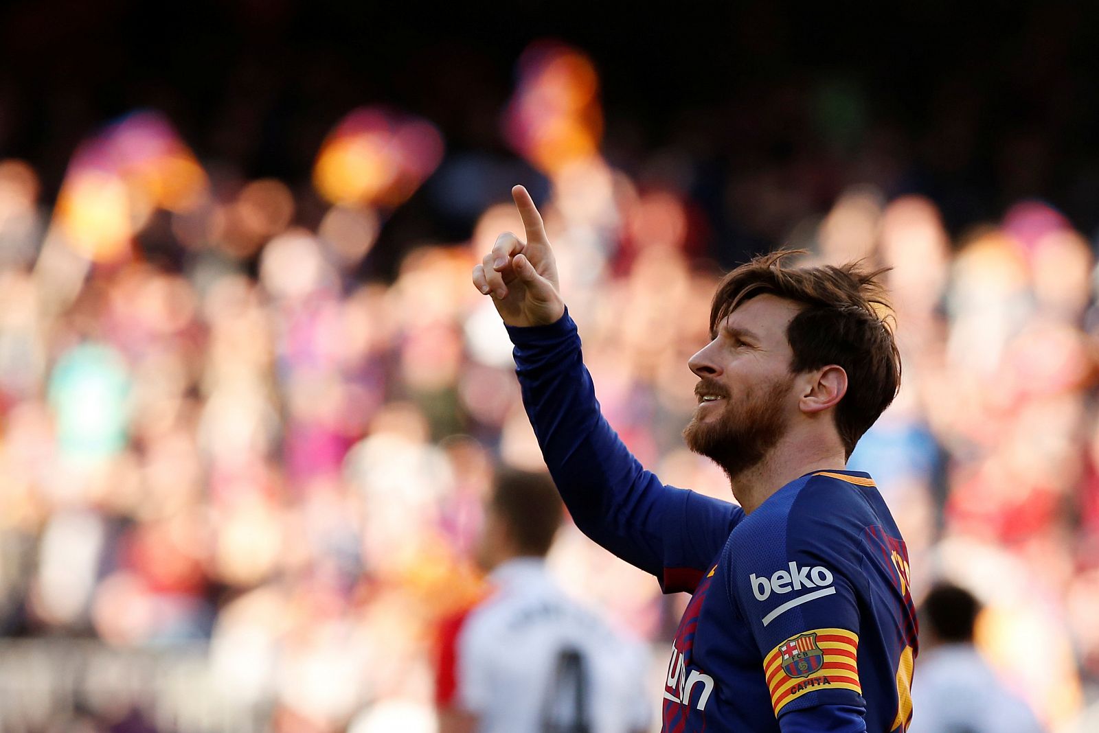 Messi celebra su gol