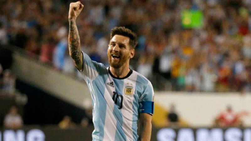 Messi con Argentina