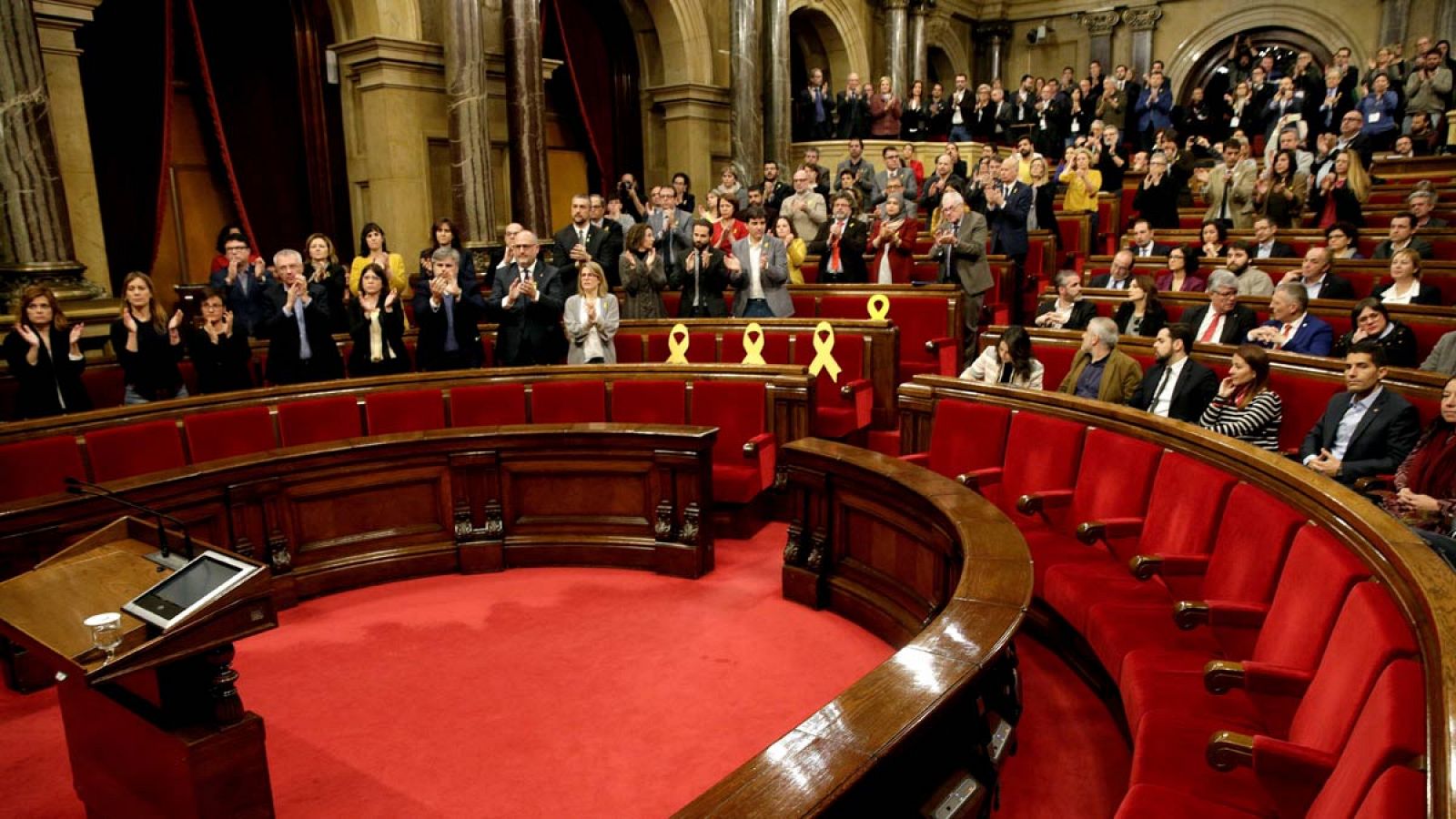 Imagen del Parlament de Cataluña.
