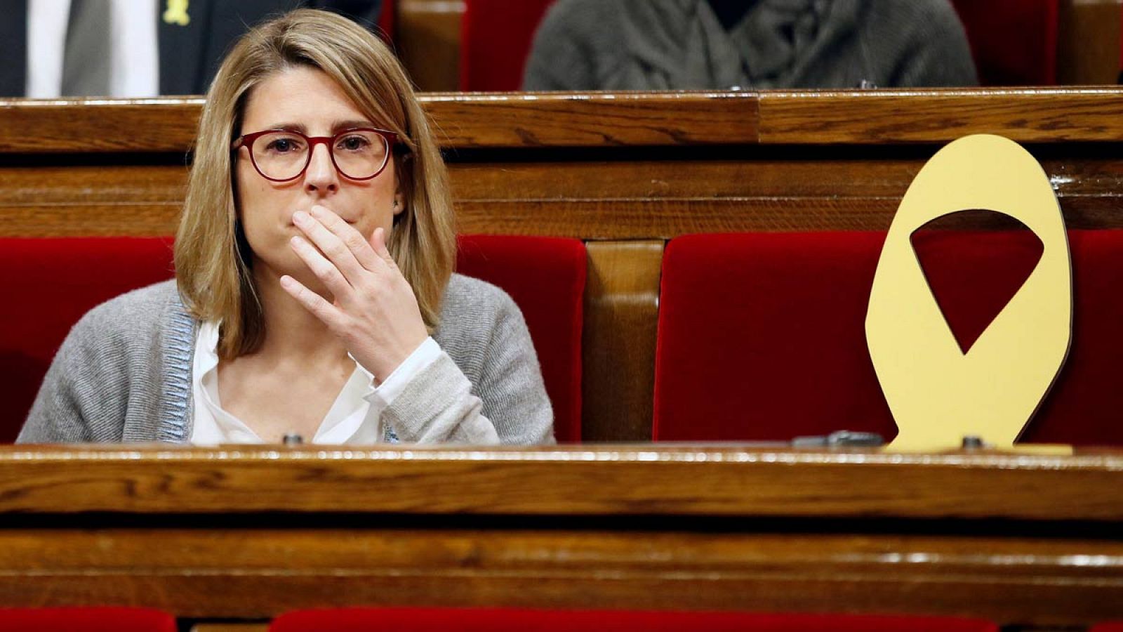 Elsa Artadi, en el Parlament de Cataluña.