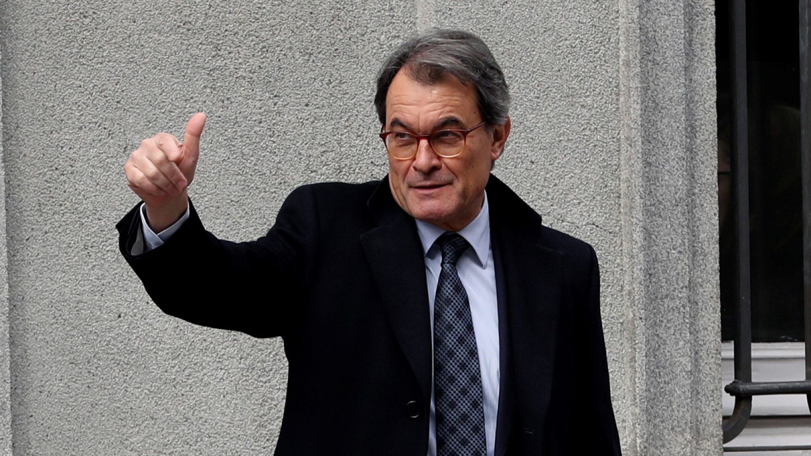 Artur Mas a su llegada al Tribunal Supremo el pasado 20 de febrero