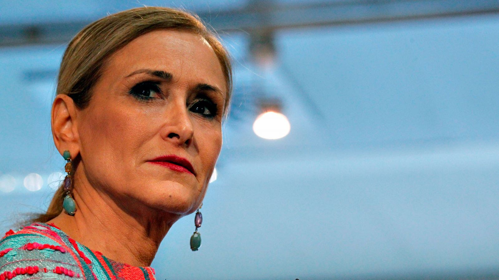 La presidenta de la Comunidad de Madrid, Cristina Cifuentes