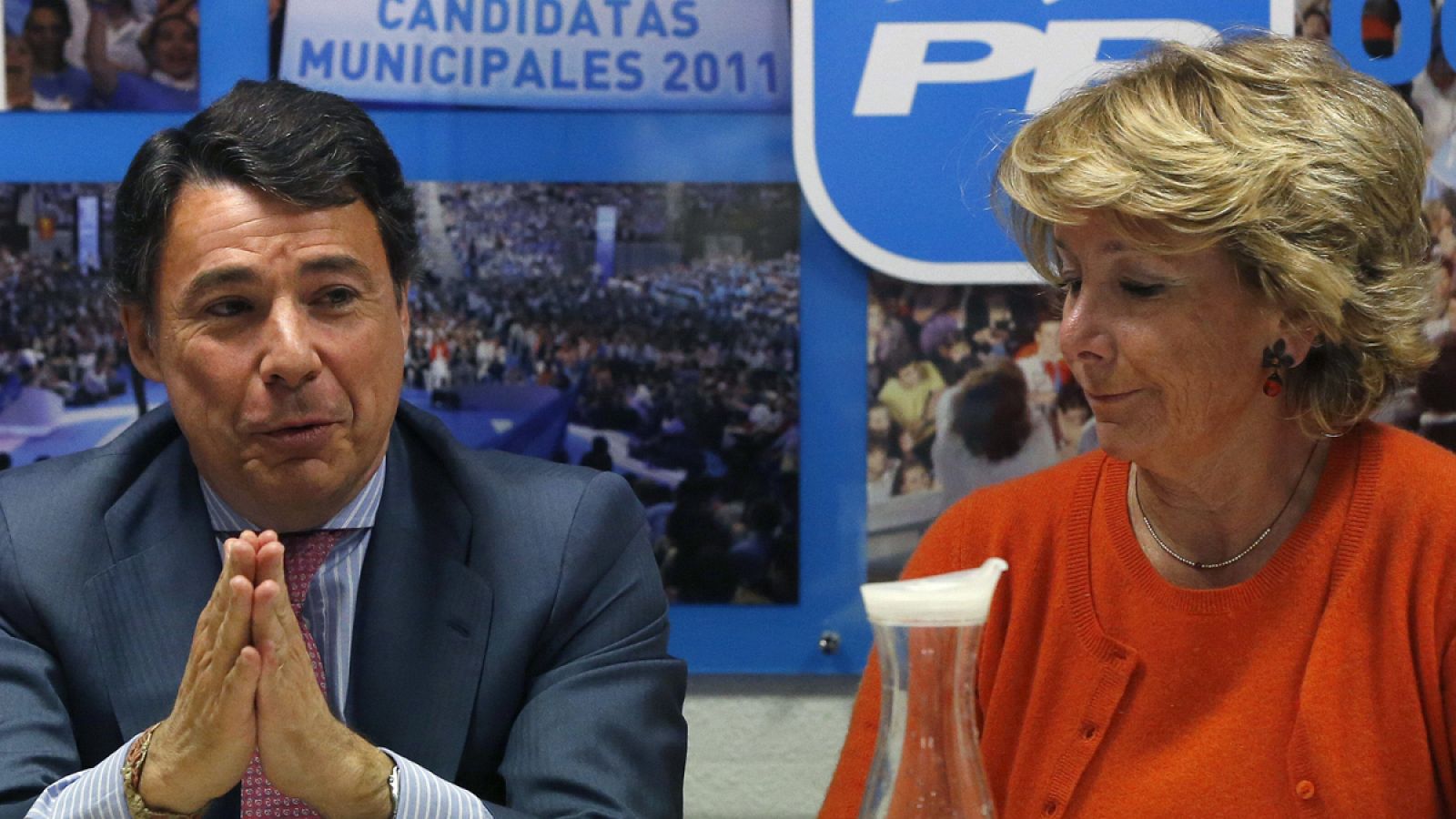 Esperanza Aguirre e Ignacio González en una imagen de 2013.