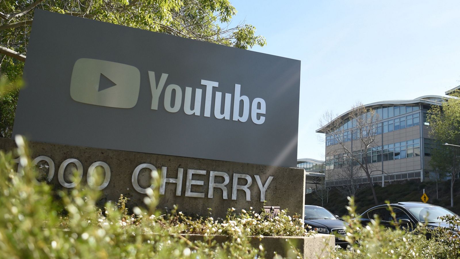 Imagen de la sede de Youtube en San Bruno, California.