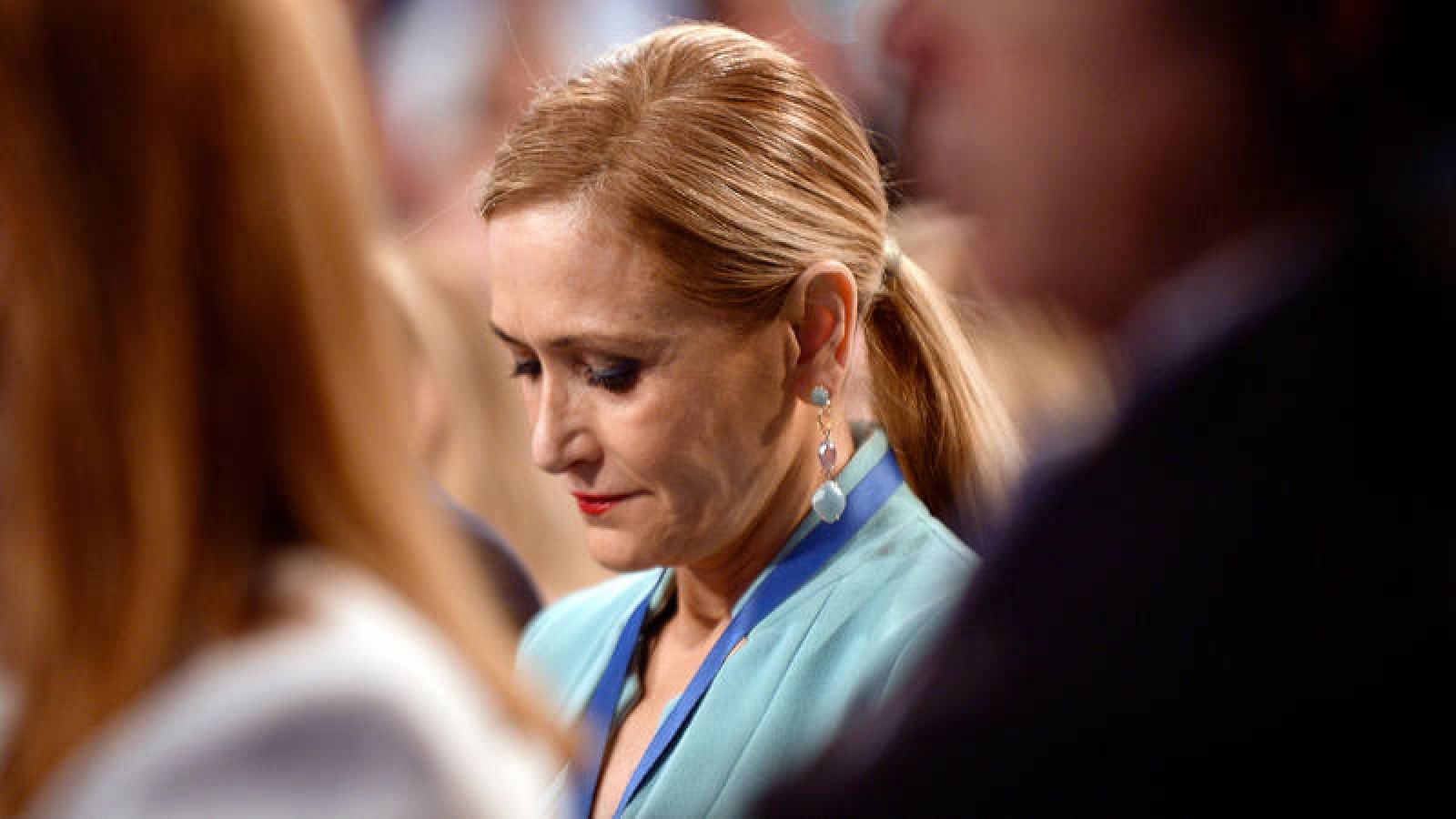  La presidenta de la Comunidad de Madrid, Cristina Cifuentes