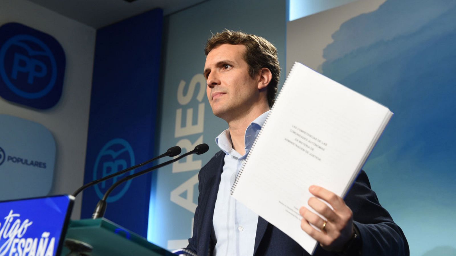 El vicesecretario de comunicación del Partido Popular, Pablo Casado