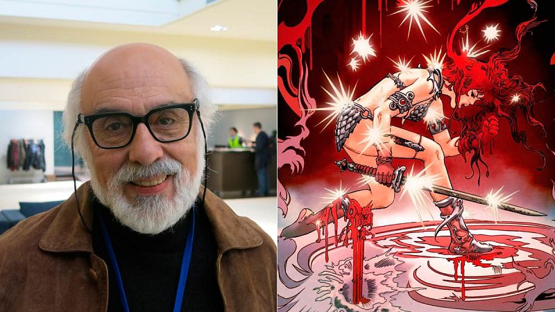 Esteban Maroto en el Salón del Cómic de Barcelona y Red Sonja