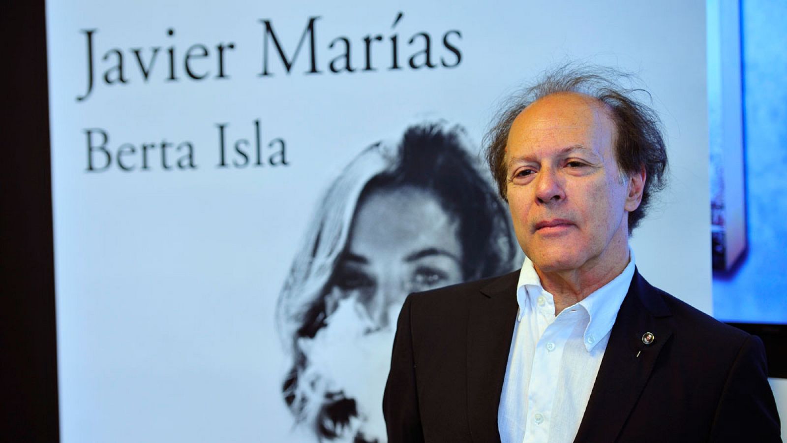 Javier Marías en una imagen de archivo durante la presentación de su novela 'Berta Isla'