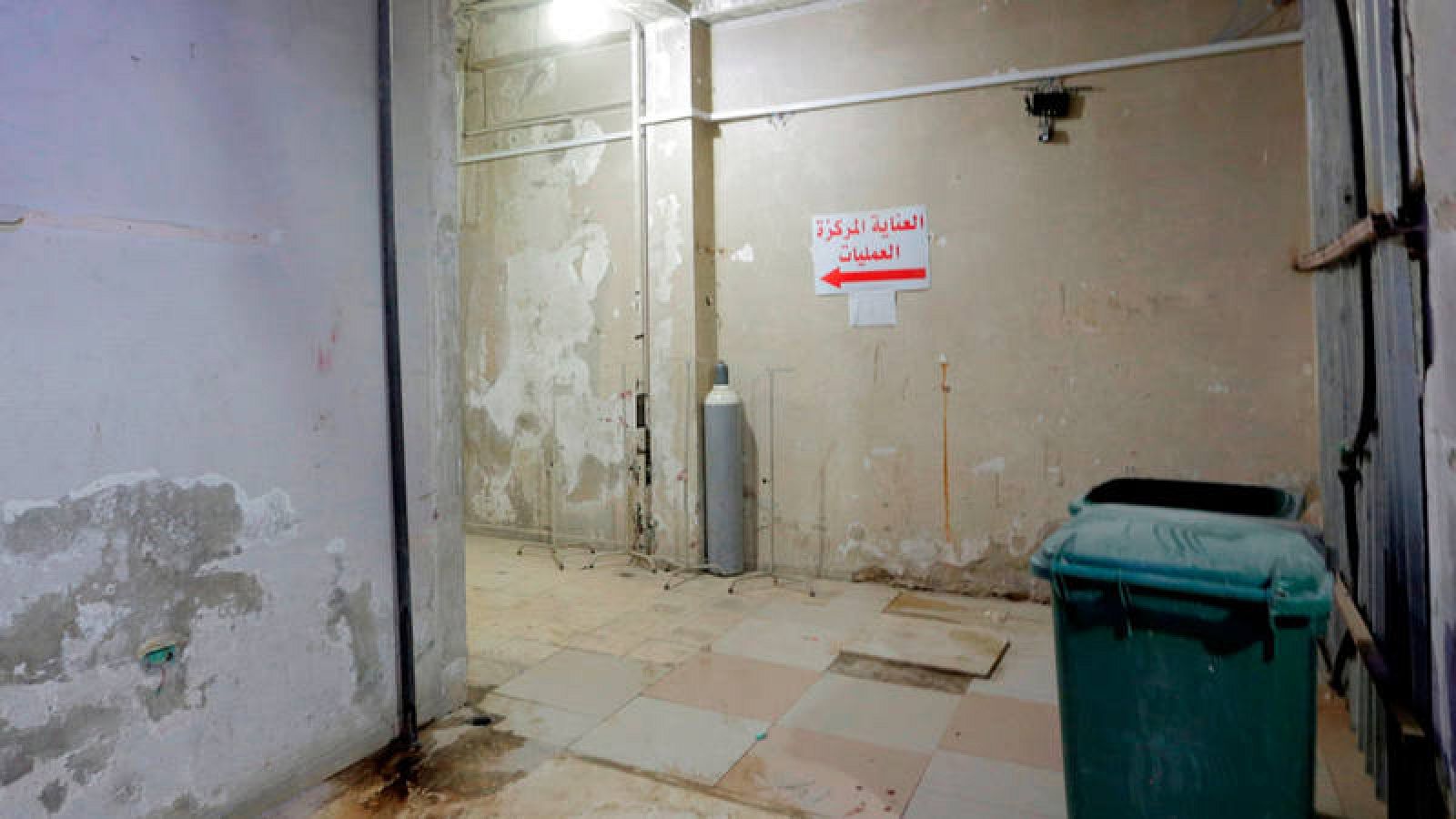 Vista de un hospital de campaña en la localidad de Duma, en Siria, el 20 de abril del 2018. 