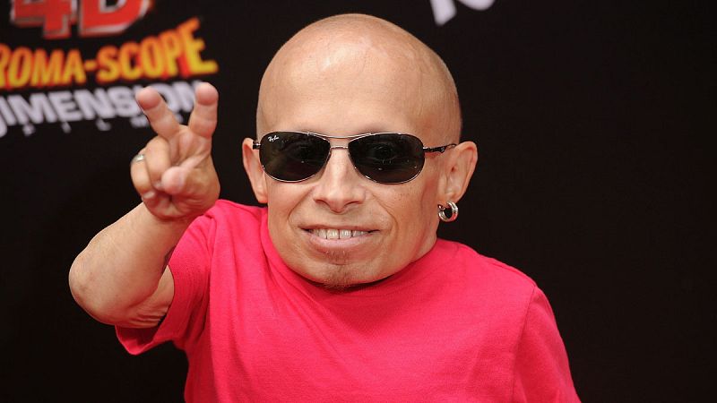 El actor Verne Troyer durante el estreno de una película en Los Ángeles (California) en julio de 2011.