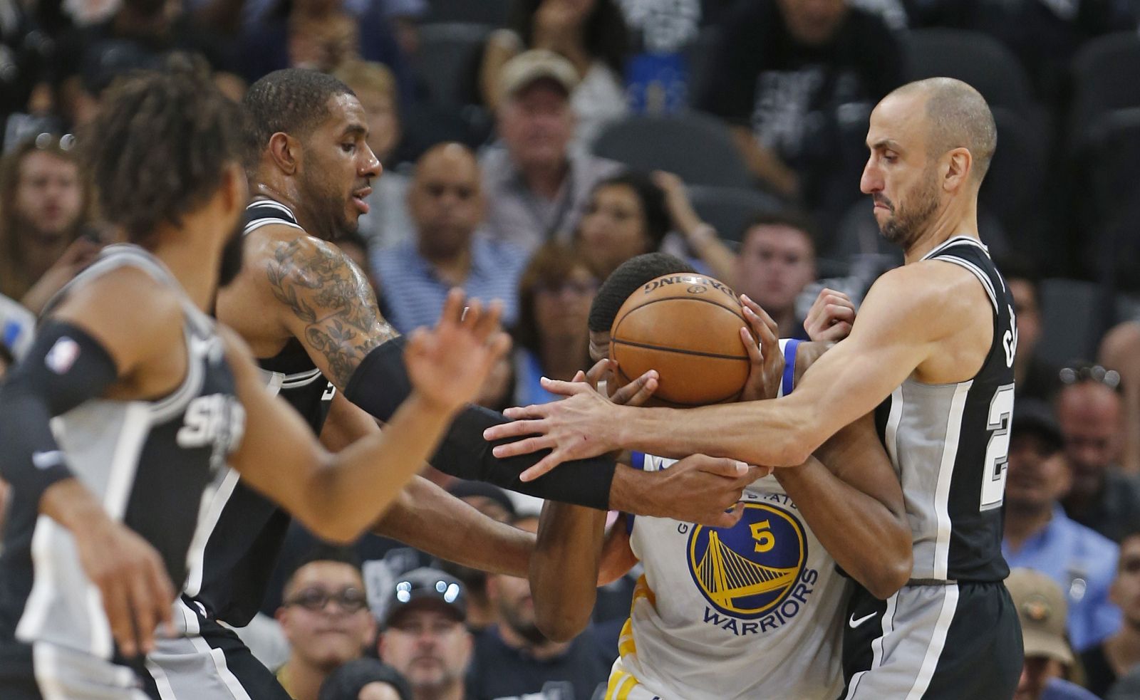 Golden State Warriors v San Antonio Spurs-Game Four