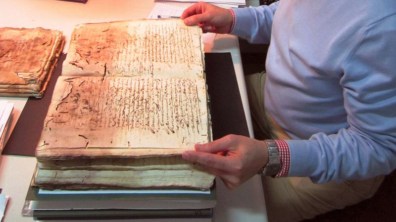 Documento sobre la actividad recaudadora de Cervantes en Andalucía