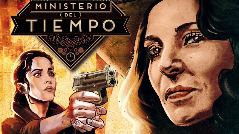 Fragmento de la portada de 'El Ministerio del tiempo: El tiempo se agota'
