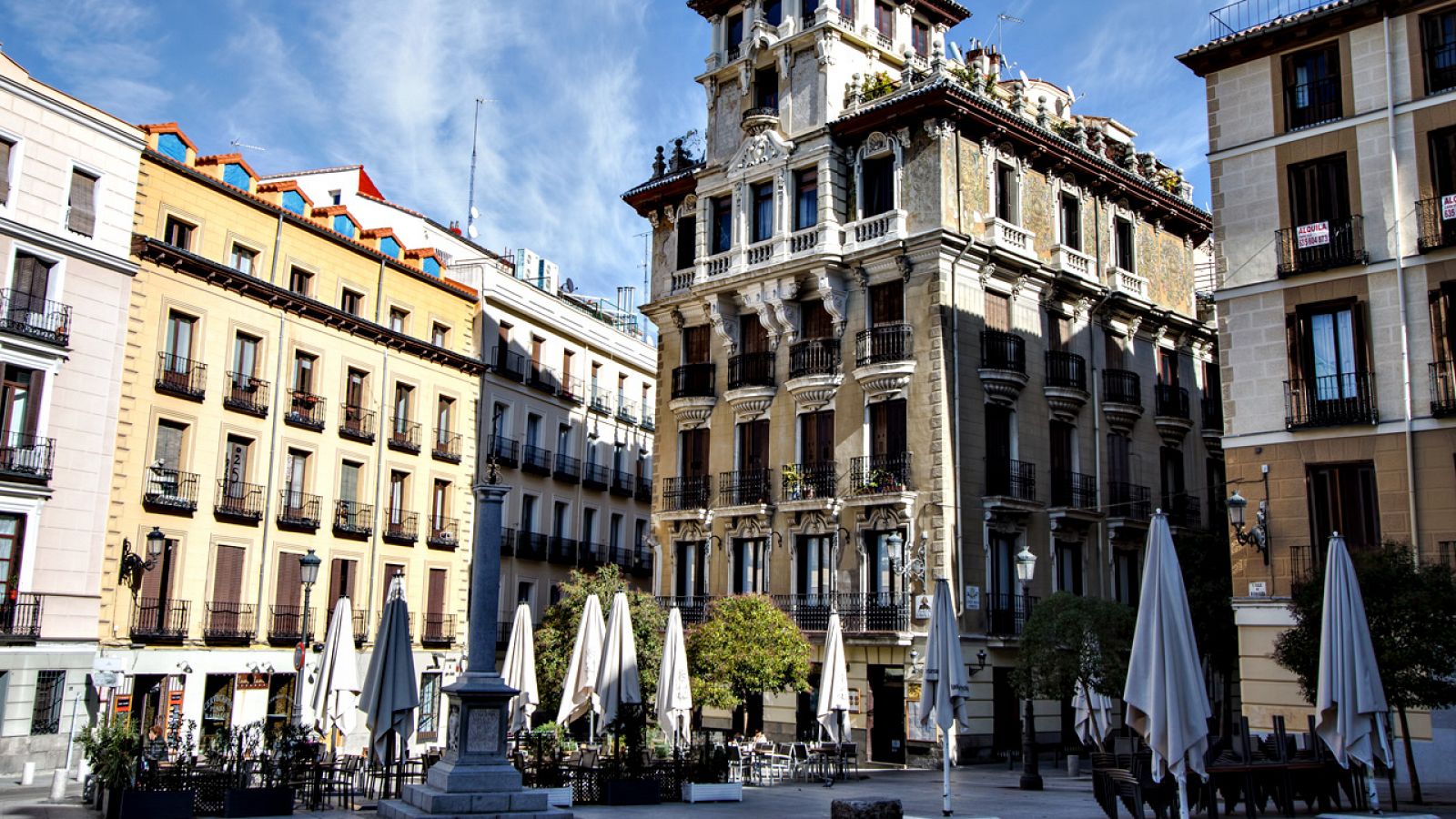 Apartamentos en la plaza de Ramales, en el centro de Madrid