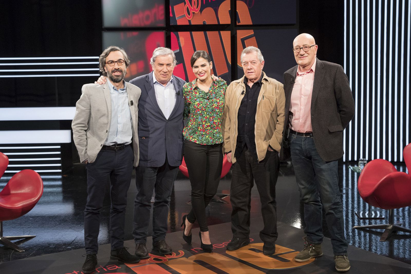 Los participantes en el programa de esta semana en Historia de Nuestro Cine