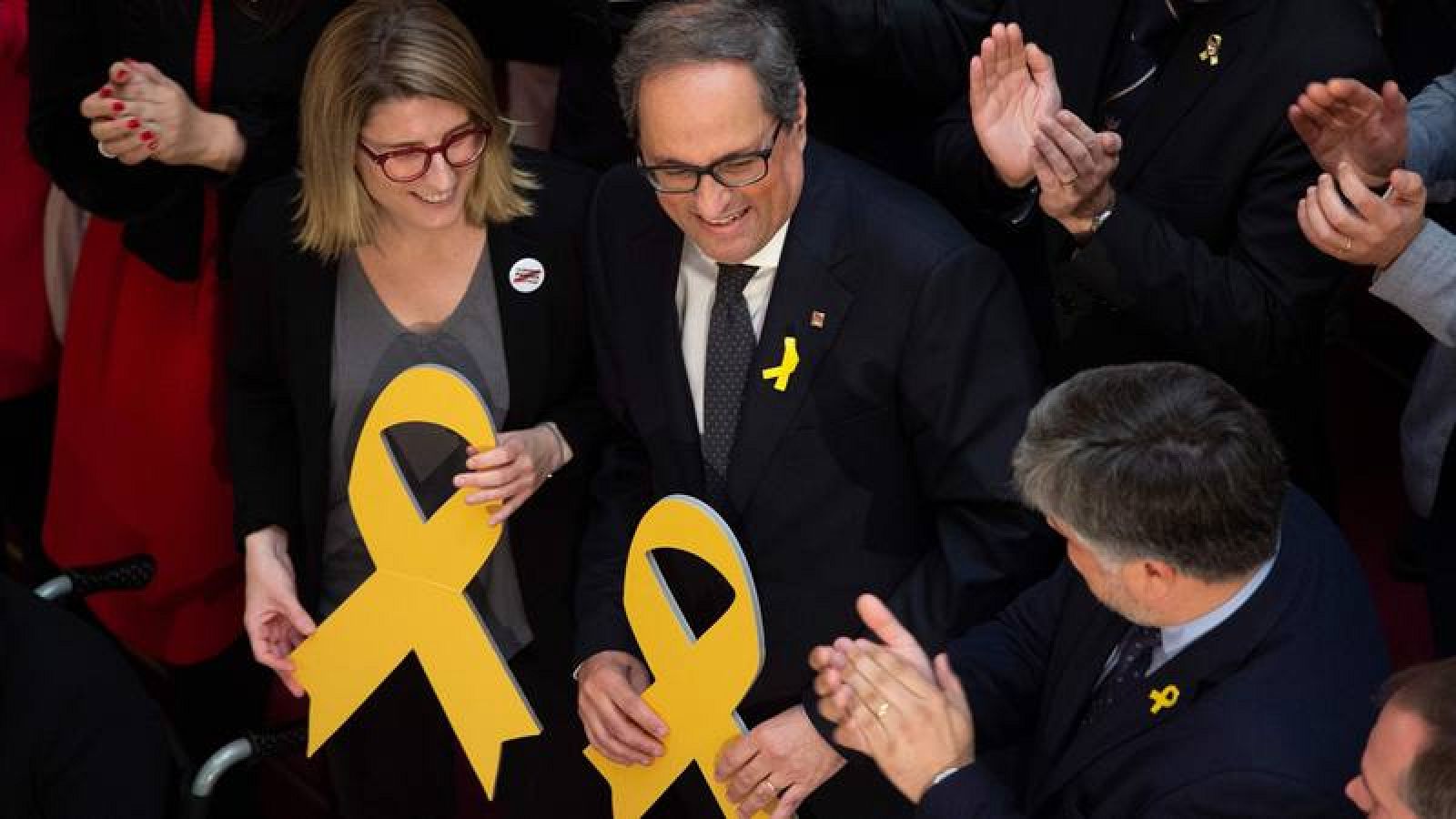 El nuevo president electo de la Generalitat, Quim Torra
