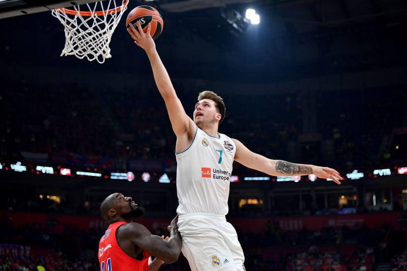 Doncic ha sido clave en la victoria del Madrid ante el CSKA.