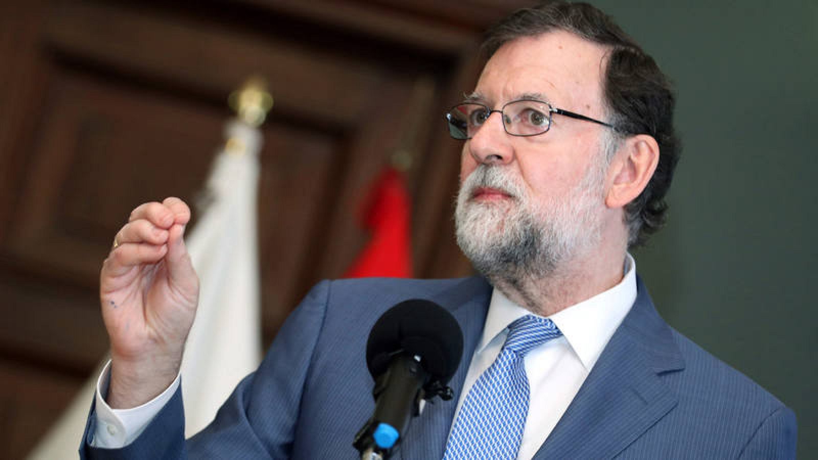 El presidente del Gobierno, Mariano Rajoy