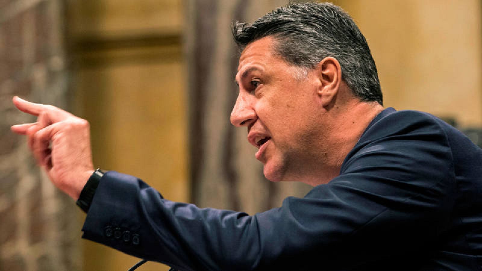 El presidente del PP en Cataluña y exalcalde de Badalona, Xavier García Albiol