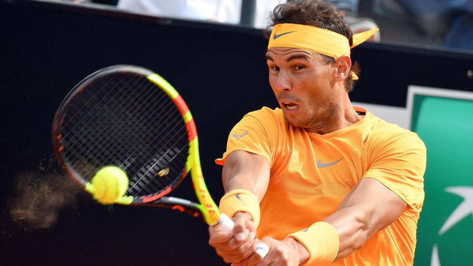 Rafa Nadal, en el pasado torneo de Roma.