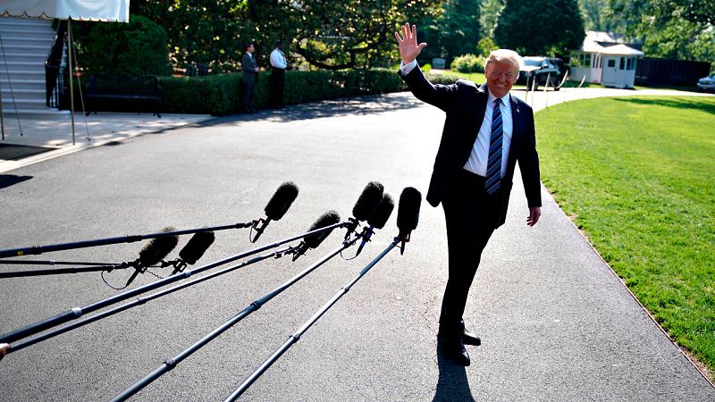 El presidente de Estados Unidos, Donald Trump