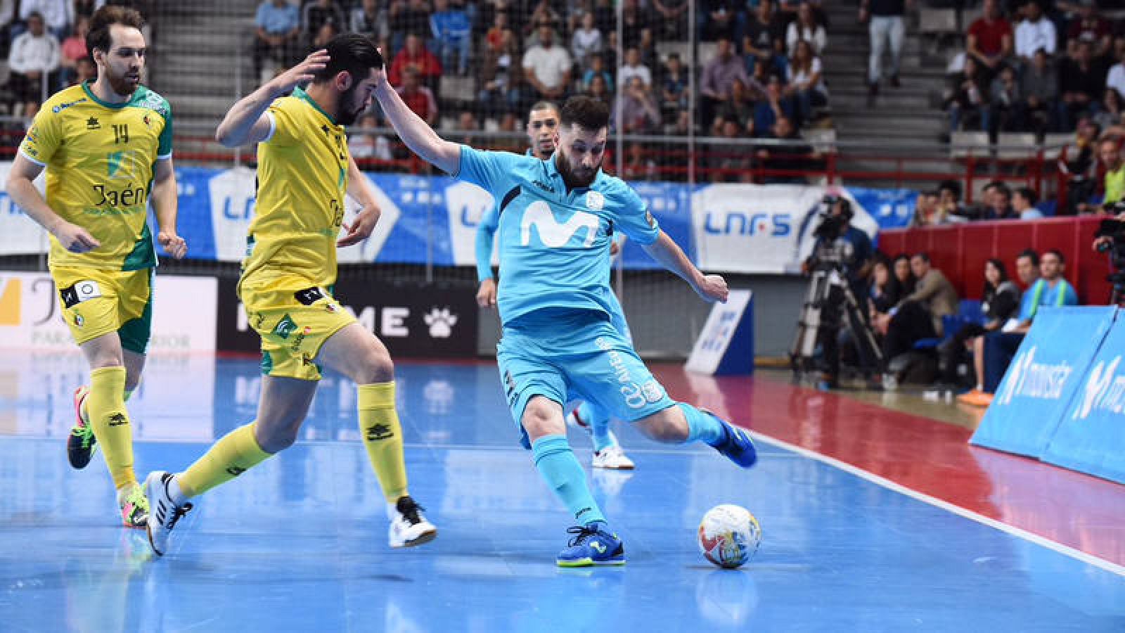 Inter Movistar vence a Jaén Paraíso Interior en el primer partido de los 'play-off' de semifinales 