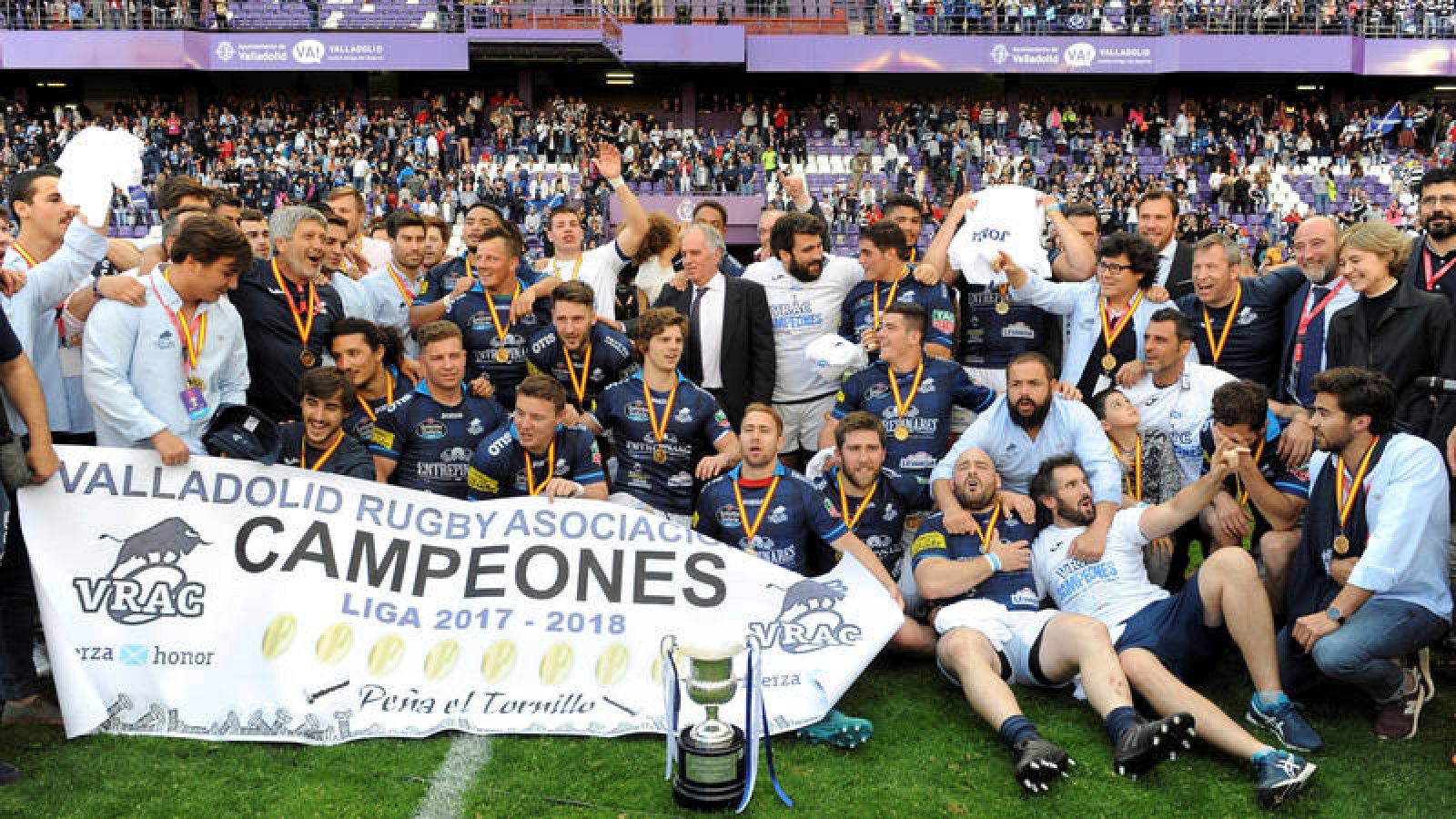 Rugby | Final División Honor | El VRAC, campeón de la División de Honor española de rugby - RTVE.es