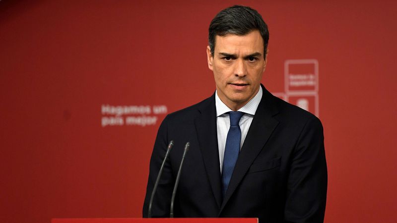 El secretario general del PSOE, Pedro Sánchez