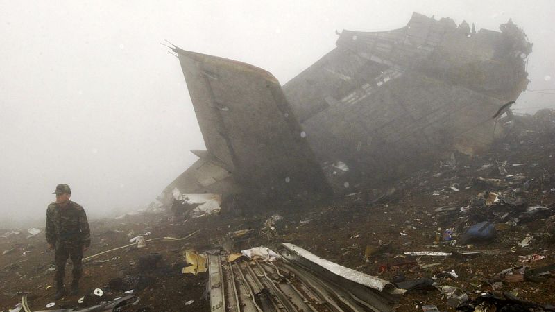 Imagen de archivo del accidente del Yak-42