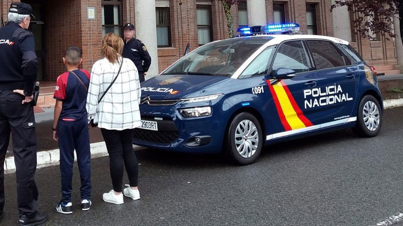 Coche patrulla de la Policía Nacional en una imagen de archivo.