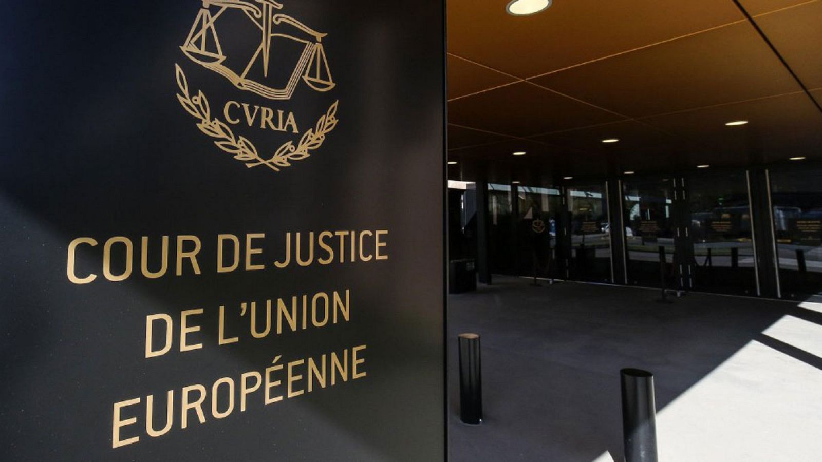 Entrada del Tribunal de Justicia de la Unión Europea en Luxemburgo