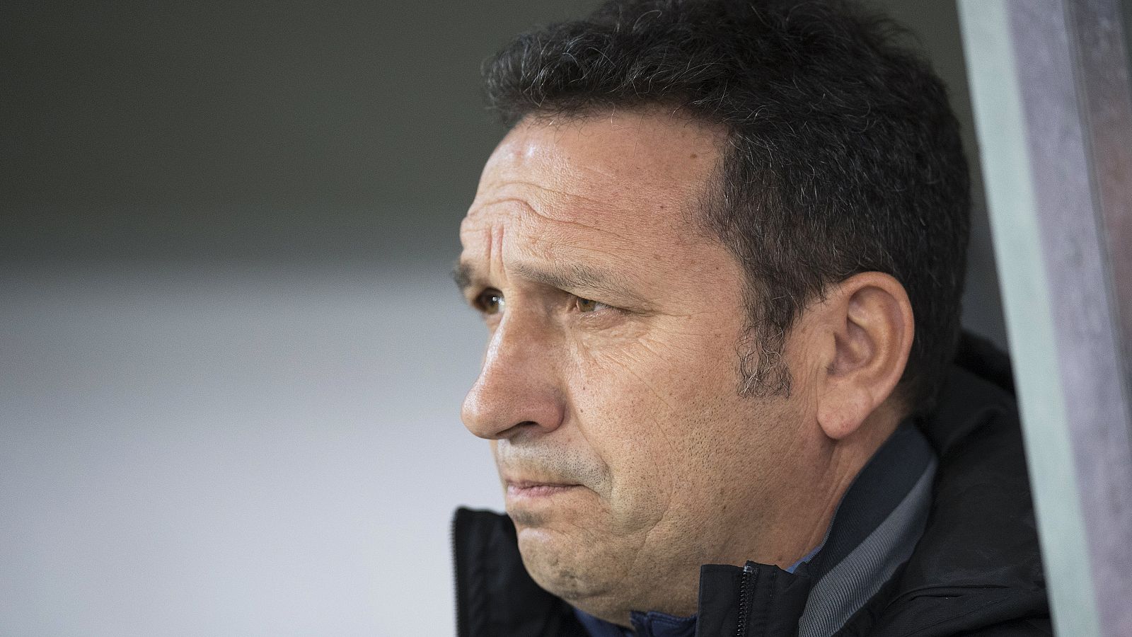 Eusebio Sacristán, en un partido de esta pasada temporada