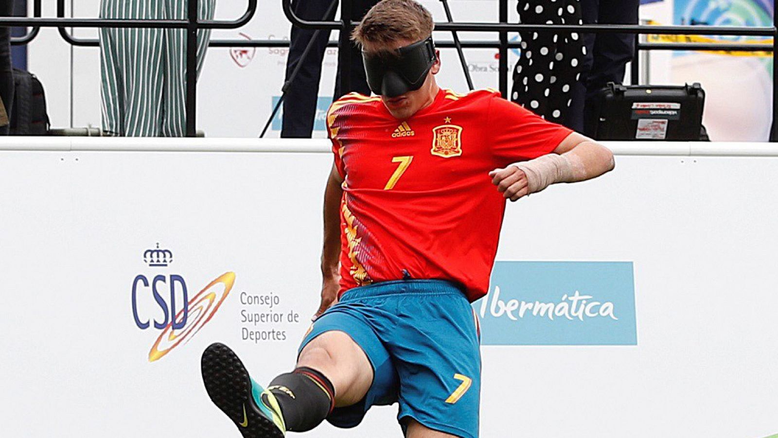 La selección española sigue contando por victorias sus partidos en el Mundial para ciegos.