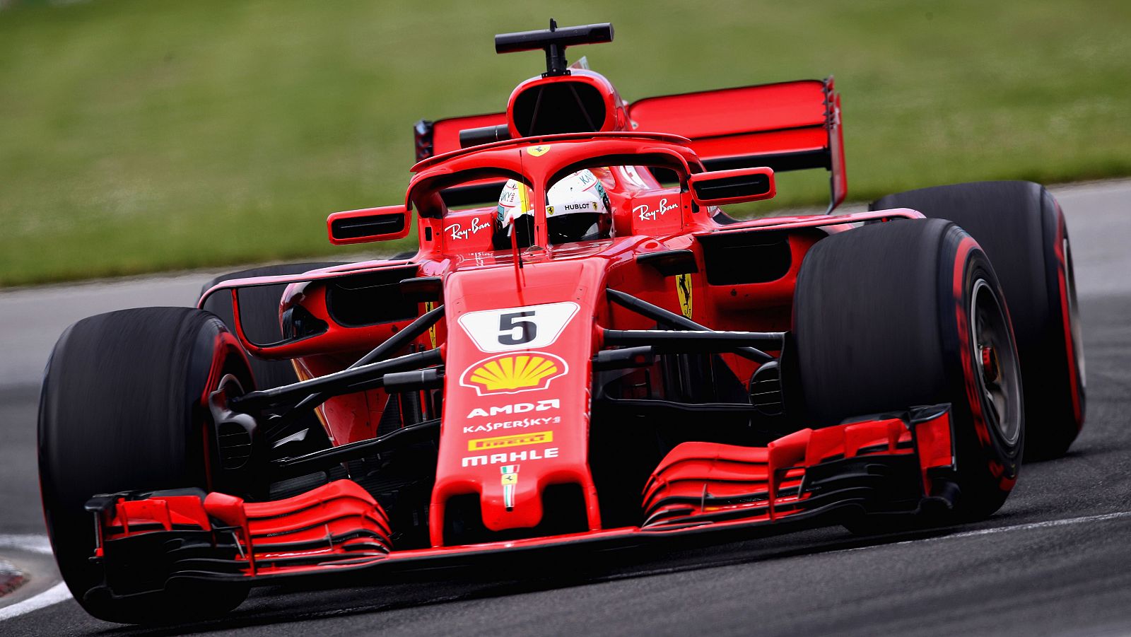 El alemán Sebastian Vettel, en el GP de Canadá.