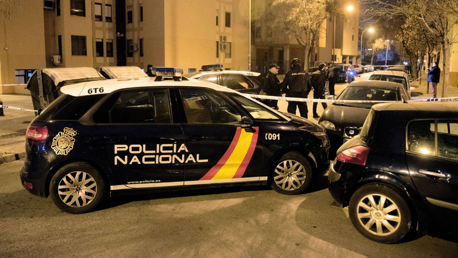 Imagen de un coche de la Policía Nacional.