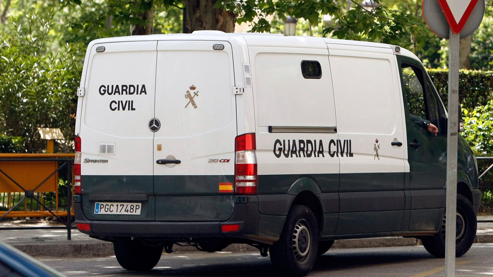 Un furgón de la Guardia Civil en una imagen de archivo