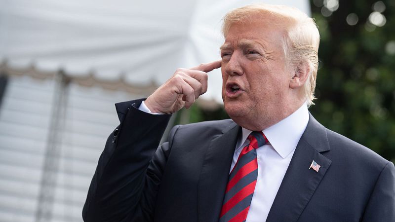 El presidente de Estados Unidos, Donald Trump.