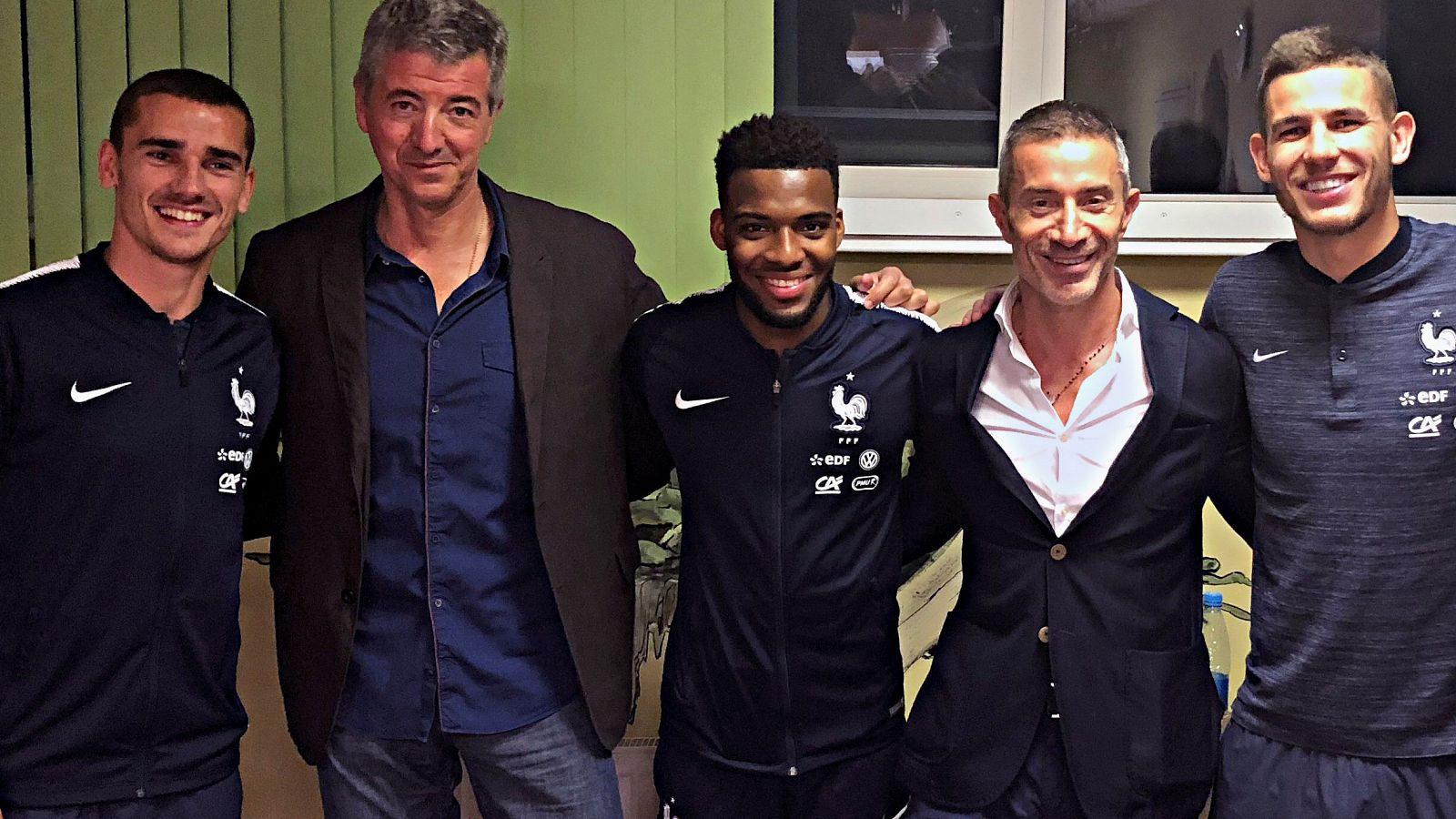 Antoine Griezmann, Lucas Hernández y Thomas Lemar renuevan con el Atlético.