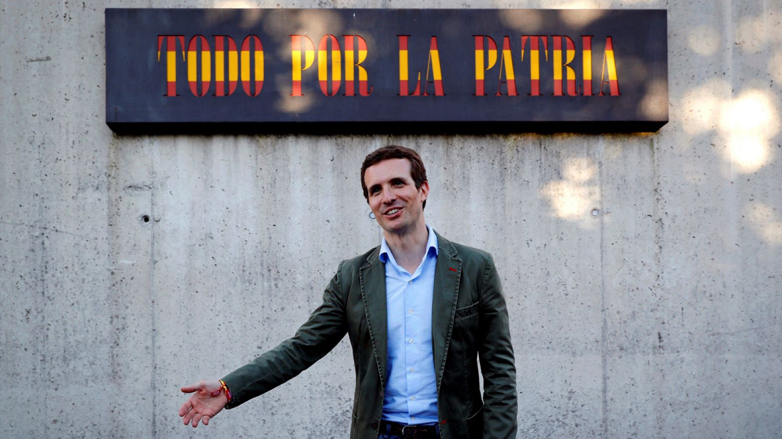 El vicesecretario de Comunicación del PP y candidato a presidir el partido, Pablo Casado