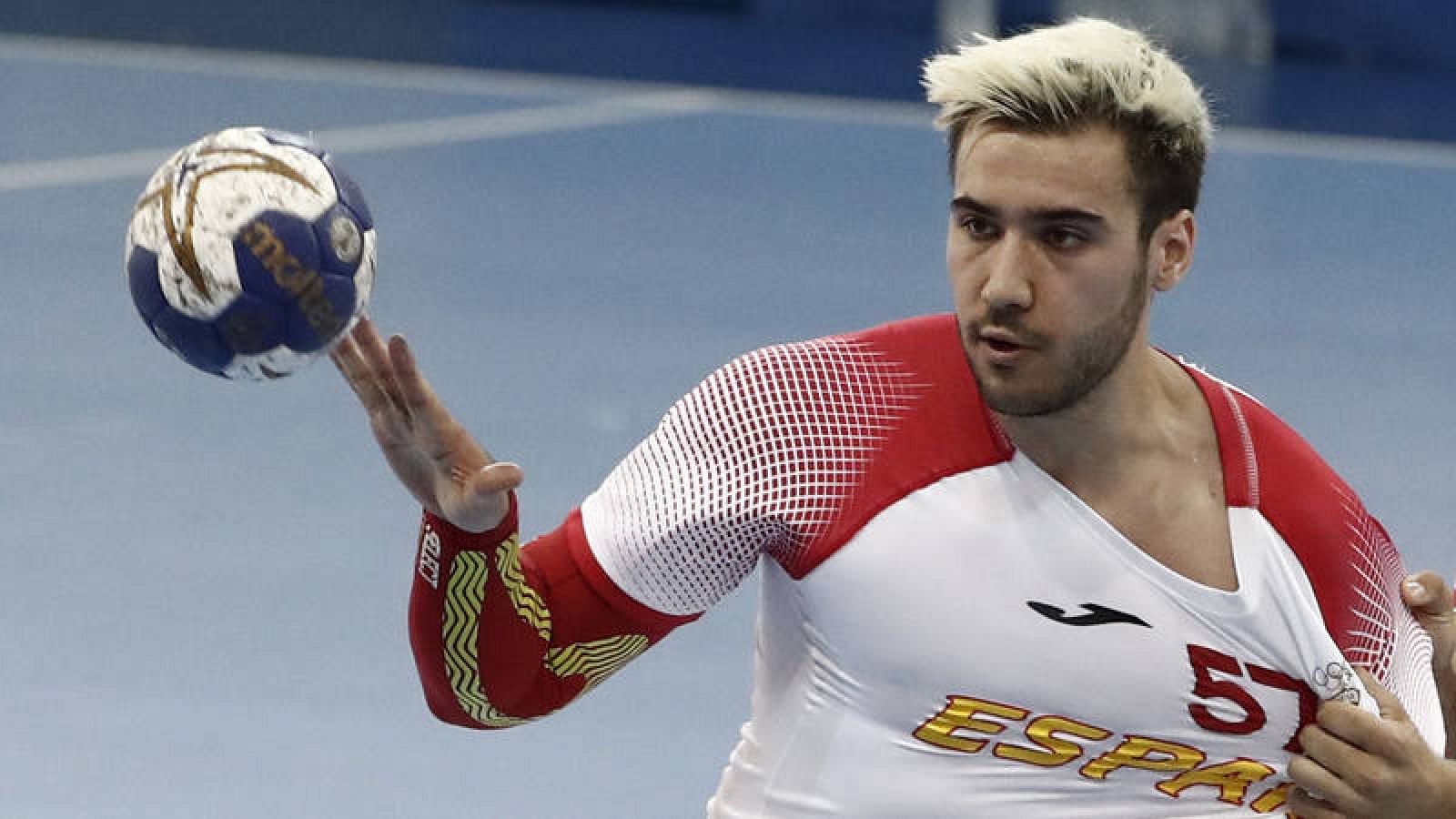 Canellas, de la selección española en los Juegos Mediterráneos.