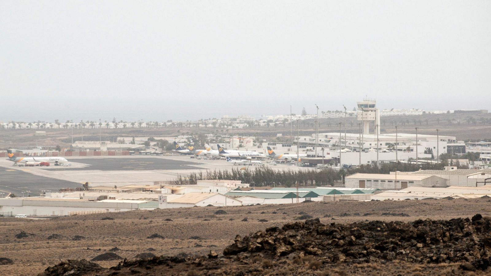 Imagen de archivo del aeropuerto de Lanzarote.