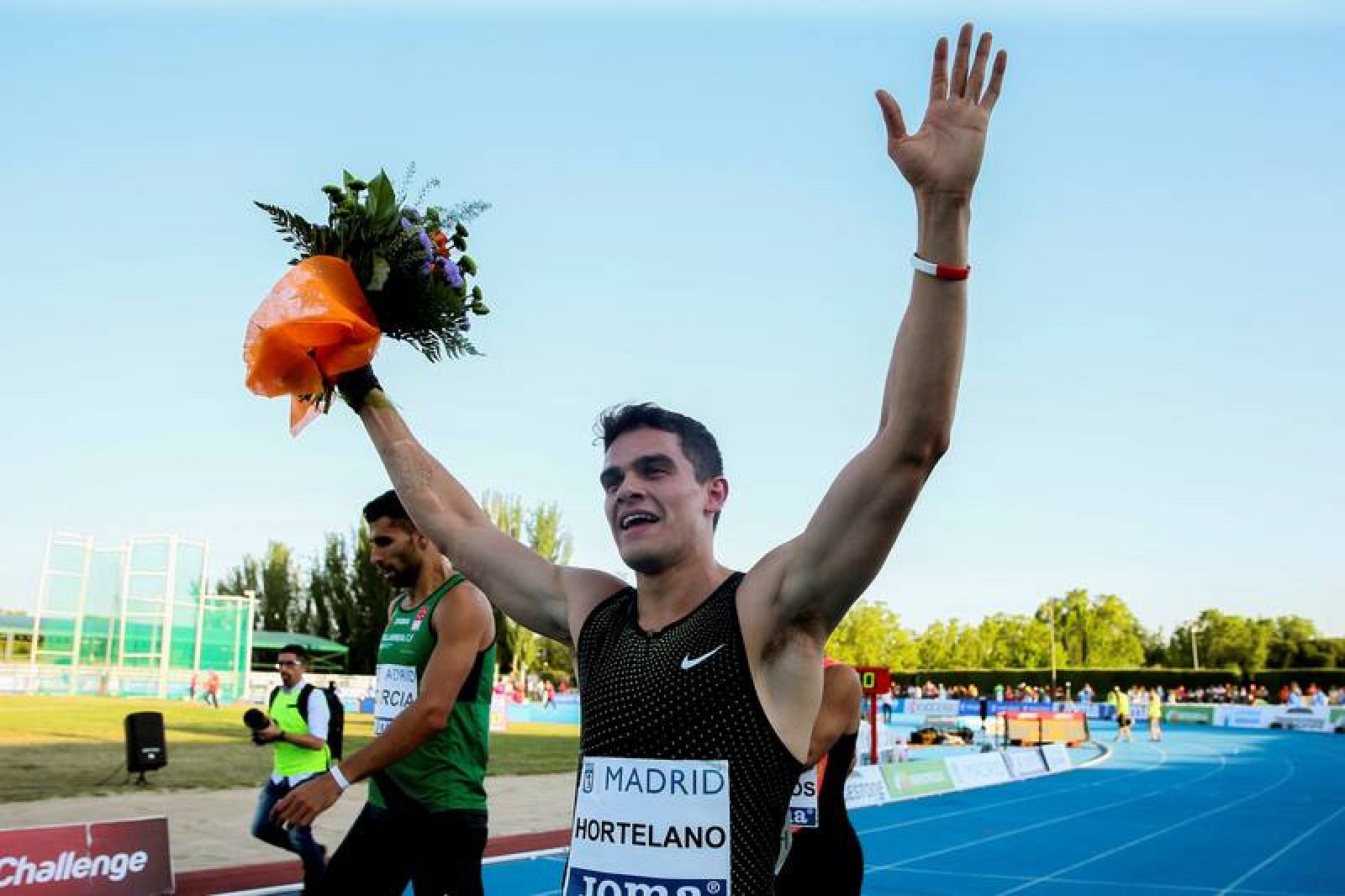 El atleta Bruno Hortelano.