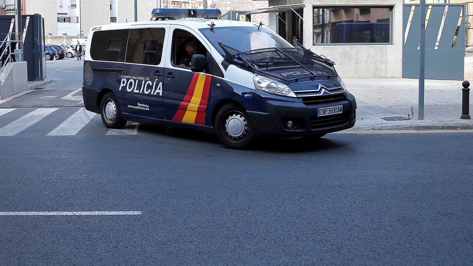 Un furgón policial en una imagen de archivo