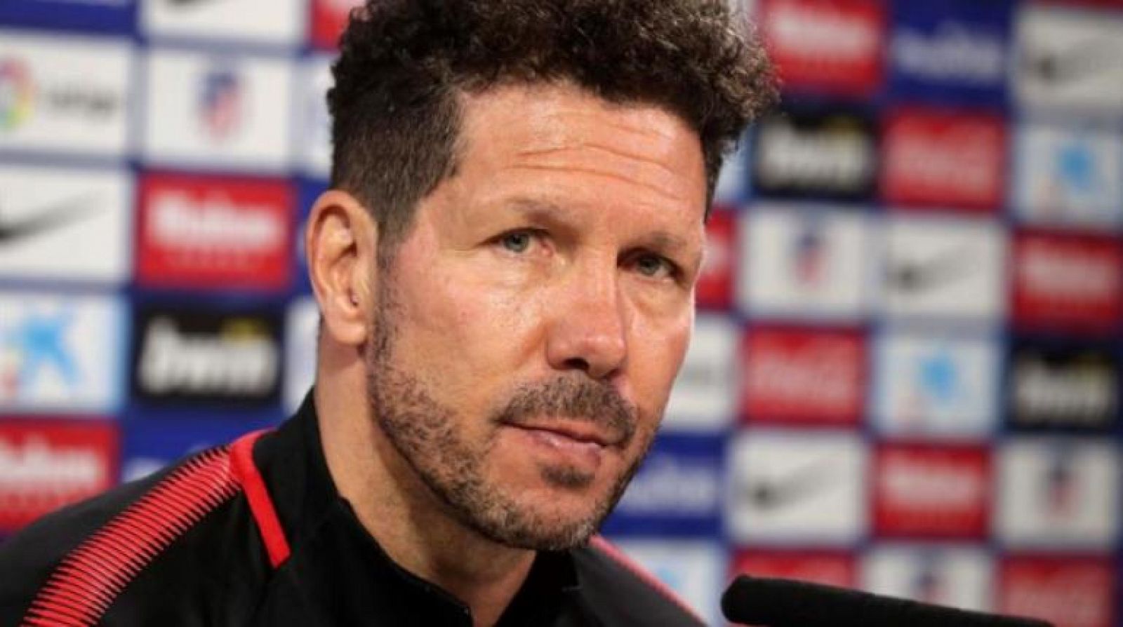 Simeone en rueda de prensa