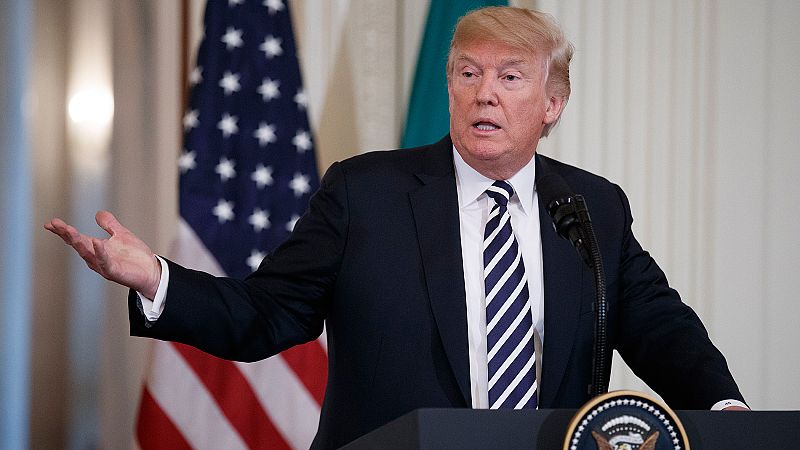 El presidente de los Estados Unidos, Donald Trump